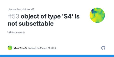 object of type s4 is not subsettable.